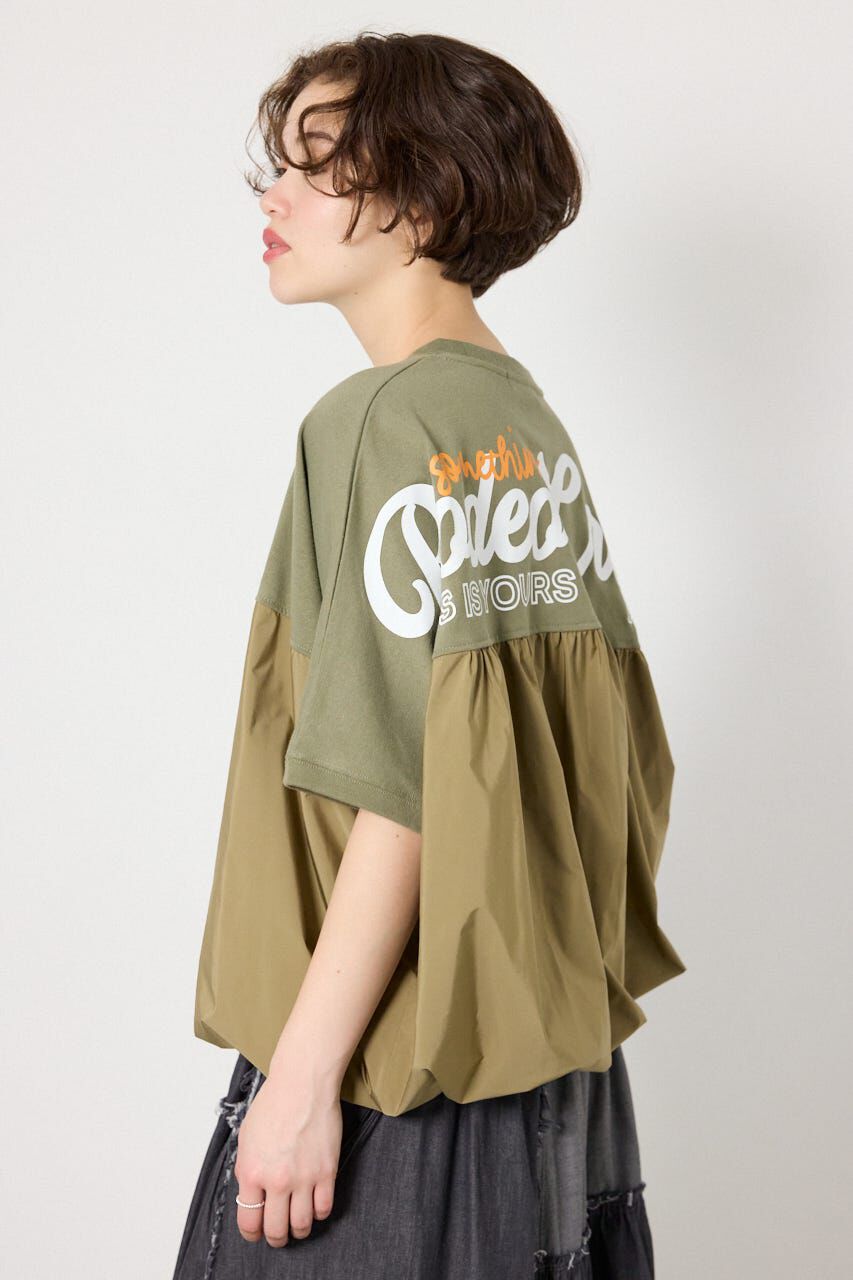 RODEO CROWNS「切替ロゴビッグトップス」|Tシャツ・カットソー|