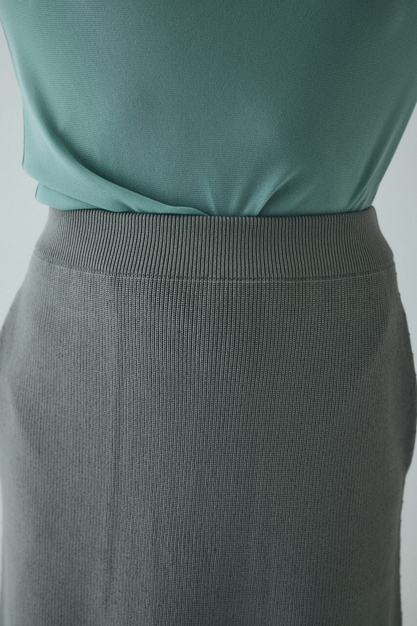 HeRIN.CYE「Pleated hem knit skirt」|スカート|