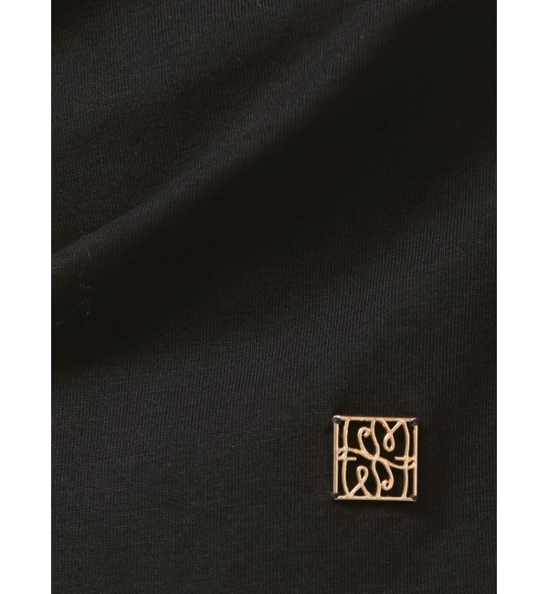 LAGUNAMOON「【接触冷感】オフショルドレープカットトップス」|Tシャツ・カットソー|