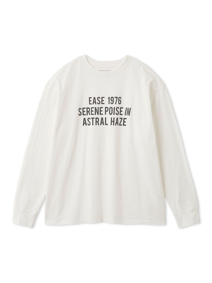 Mila Owen「３段ロゴグラフィックロングＴシャツシャツ」|Tシャツ・カットソー|