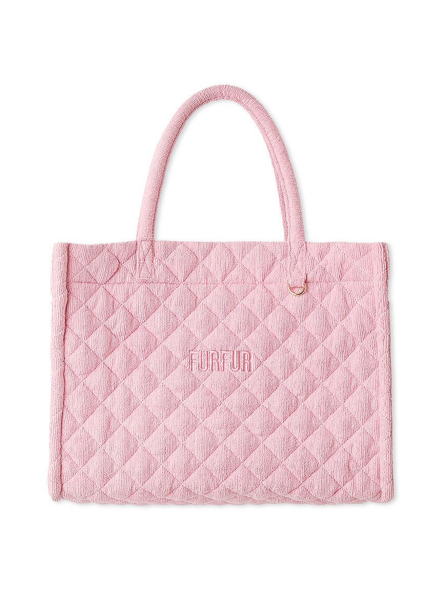 FURFUR「【限定カラー】パイルキルティングトートバッグ」|トートバッグ|