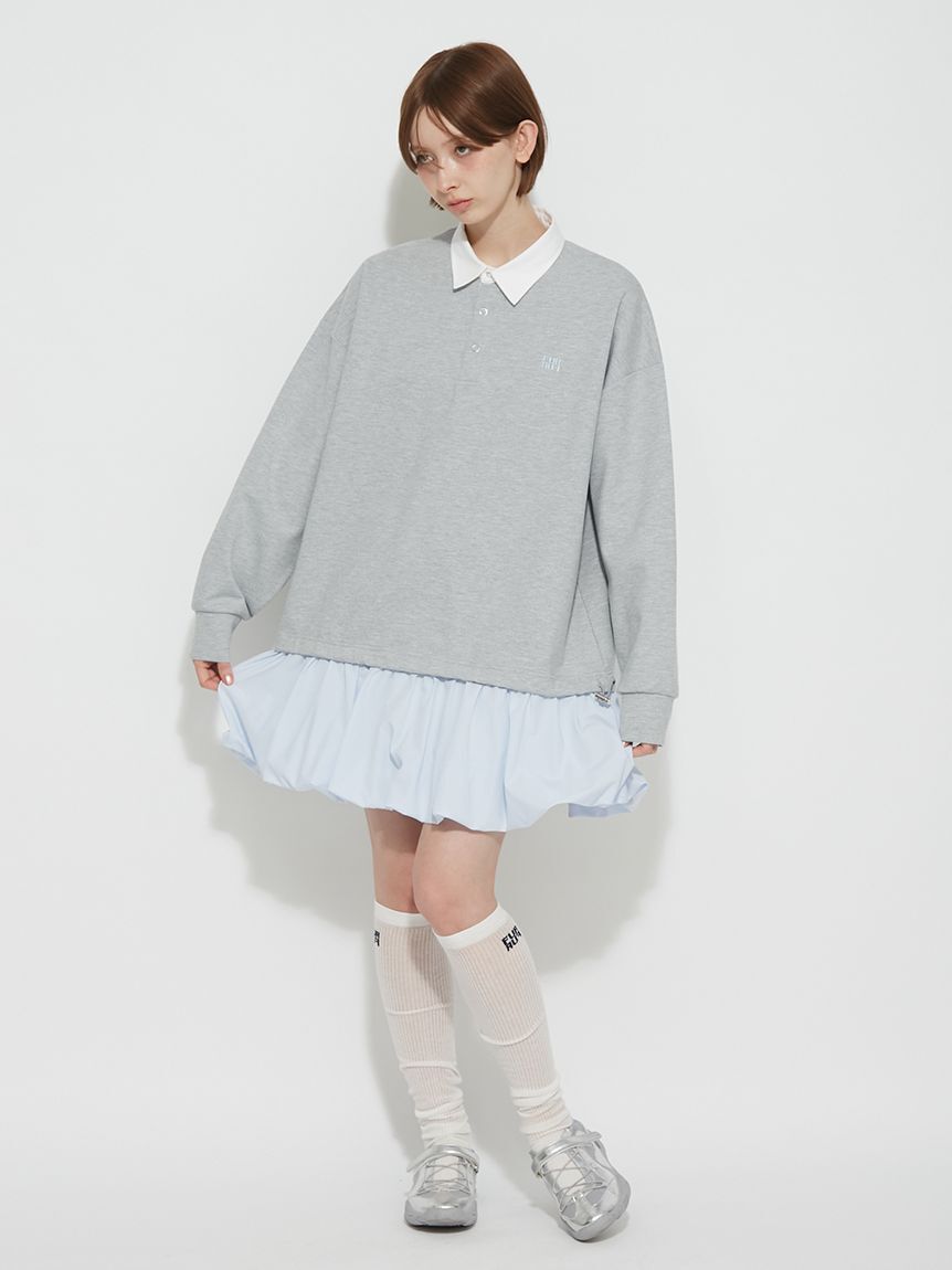 FURFUR「【WEB限定カラー】ドッキングラガースウェットワンピース」|ワンピース|