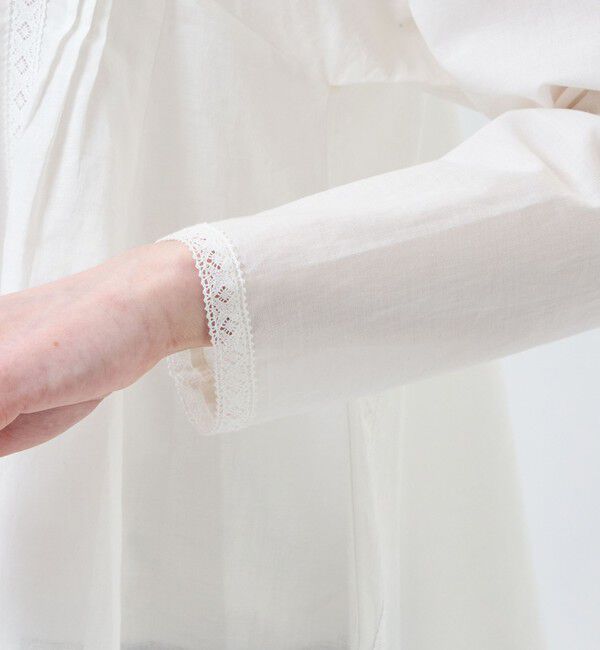 MACKINTOSH PHILOSOPHY「【WEB&一部店舗限定】コットンシルクレースブラウス」|シャツ・ブラウス|