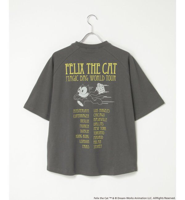 VENCE share style「&rdquo;Felix the cat&rdquo; フィリックス・ザ・キャット / ラグランTシャツ」|Tシャツ・カットソー|