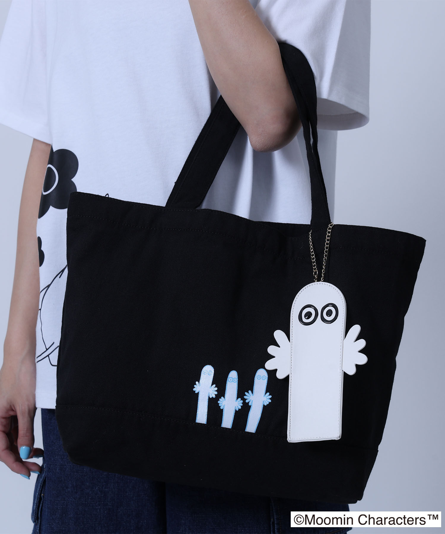 MARY QUANT「MOOMIN&times;MQニョロニョロ ダイカットポーチ」|ポーチ|