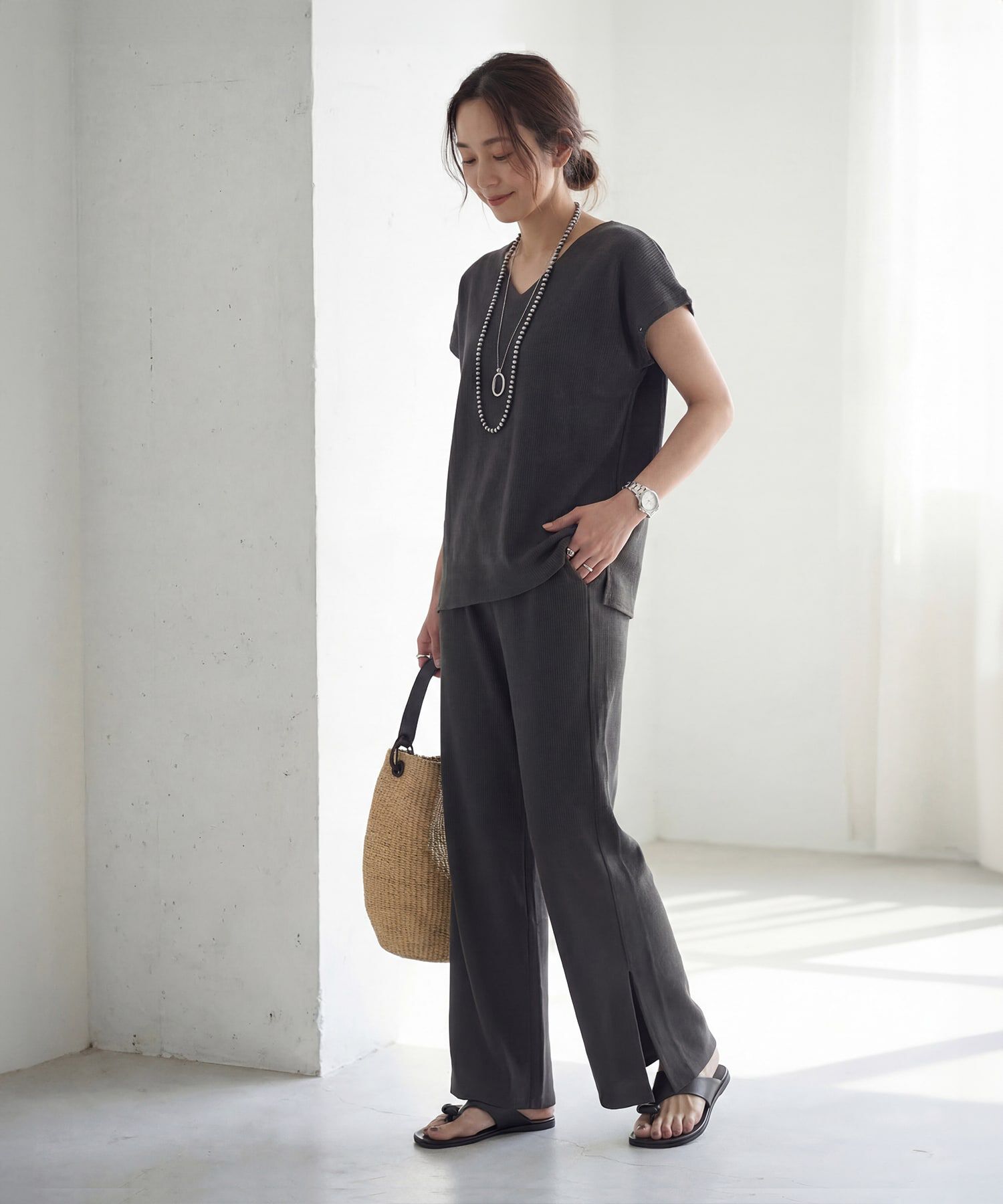 STYLE DELI「袖が外せる◆PUFFニットセットアップ」|ニット・セーター|