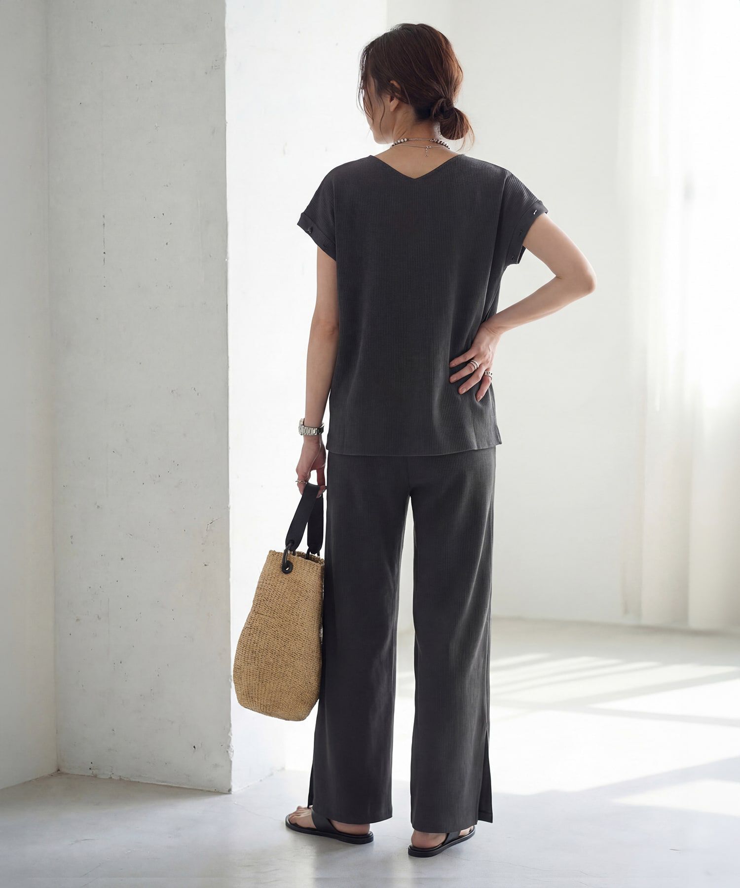 STYLE DELI「袖が外せる◆PUFFニットセットアップ」|ニット・セーター|