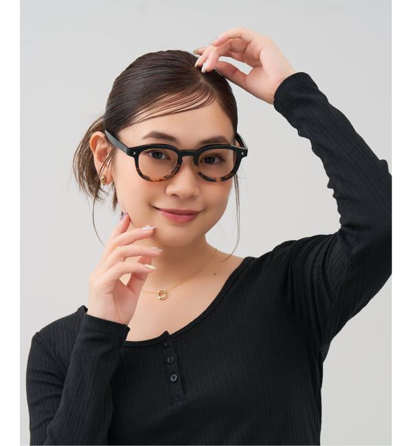  「Zoff｜JOURNAL STANDARD relume ジャーナルスタンダードレリューム  ボストン型 メガネ |  レンズ交換券付」|メガネ|