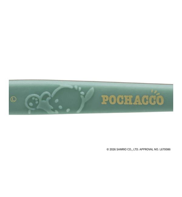 「Zoff｜POCHACCO ウェリントン型 サングラス | ラバーテンプル ズレ落ち防止 紫外線対策 UVカット」|サングラス|