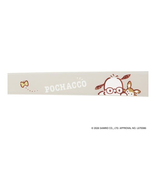  「Zoff｜POCHACCO スクエア型 メガネ | ラバーテンプル ズレ落ち防止 読書 ビジネス レンズ交換券付」|メガネ|