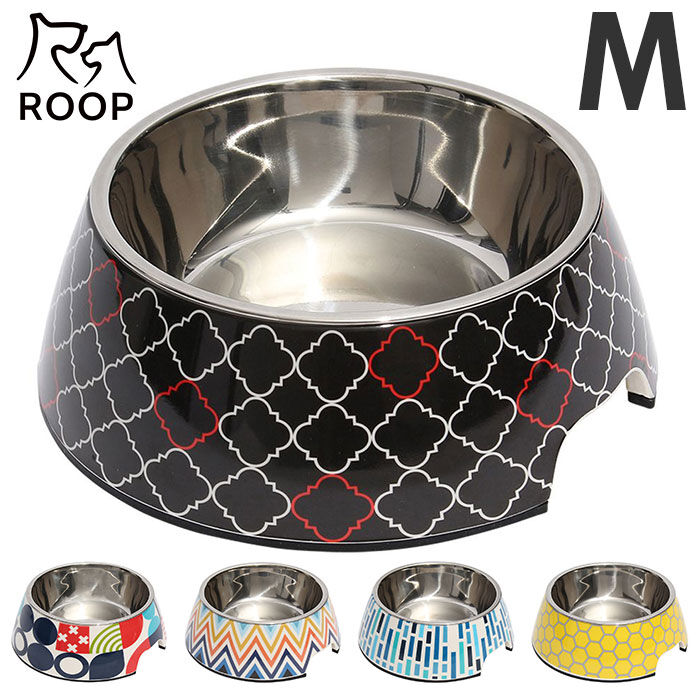 BACKYARD FAMILY「犬 フードボウル M 通販 猫 餌皿 スタイリーボウル ROOP 食器 エサ皿 犬用 猫用 給水」|その他|