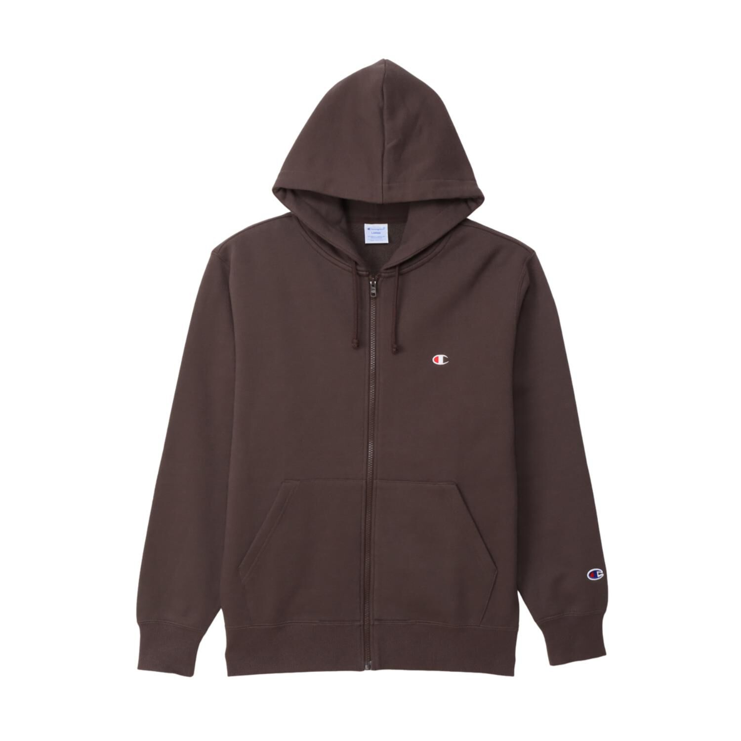 CHAMPION「【Champion】M BASIC ZIP HOODED SWEATSHIRT」|パーカー|ブラウン