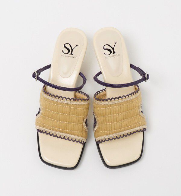 ODETTE E ODILE「＜SY＞シースルーギャザー サンダル50&uarr;」|サンダル|