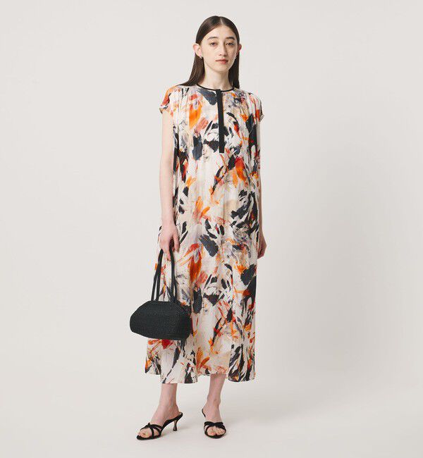 UNITED ARROWS「Spiree ギャザー フレンチスリーブ ワンピース」|ワンピース|その他5