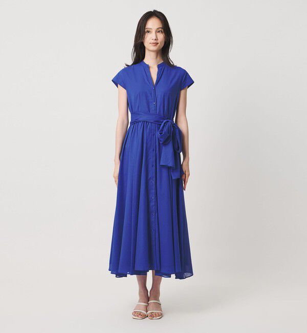 UNITED ARROWS「コットン キャップスリーブ ワンピース」|ワンピース|