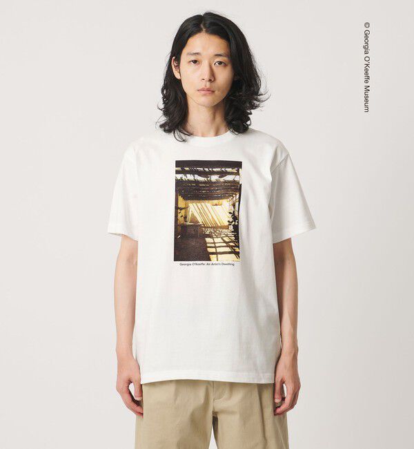 UNITED ARROWS「【別注】＜Georgia O&rsquo;Keeffe Museum＞グラフィック Tシャツ」|Tシャツ・カットソー|