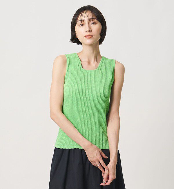 UNITED ARROWS「ノースリーブ カラー ニット ‐ウォッシャブル‐」|ニット・セーター|KELLY