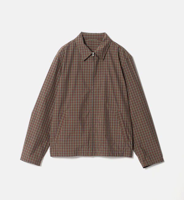 UNITED ARROWS「オータム チェック ジップブルゾン」|その他|