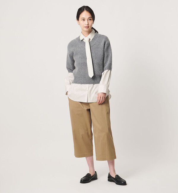 UNITED ARROWS「コットン タイ シャツ」|シャツ・ブラウス|