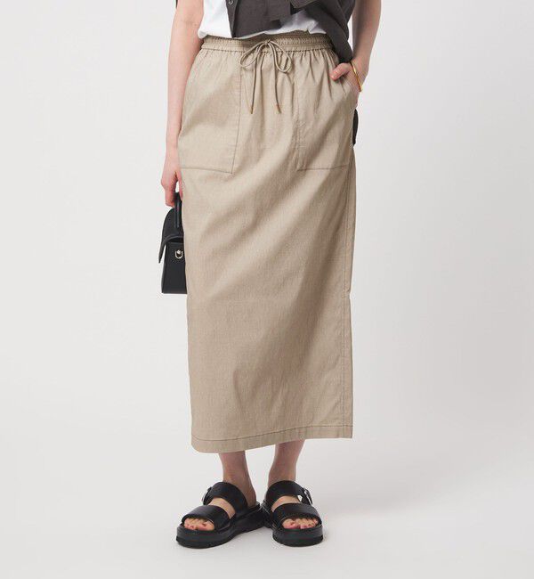 UNITED ARROWS green label relaxing「［size SHORT/TALLあり］オルマイ LI/MIX タイト スカート」|タイト|