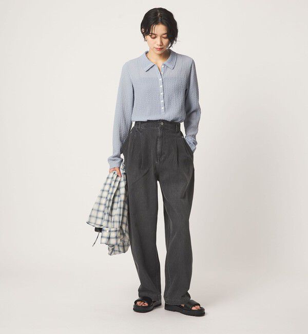 UNITED ARROWS green label relaxing「【WEB限定】＜at ease＞カーブ デニム パンツ」|デニム|