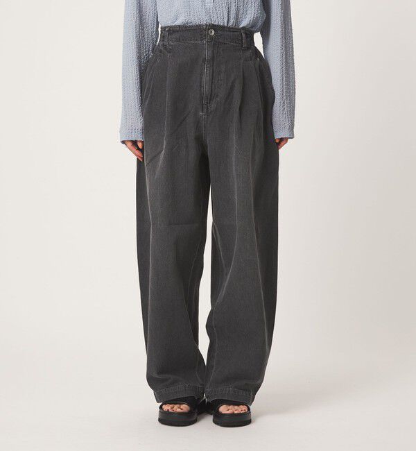 UNITED ARROWS green label relaxing「【WEB限定】＜at ease＞カーブ デニム パンツ」|デニム|
