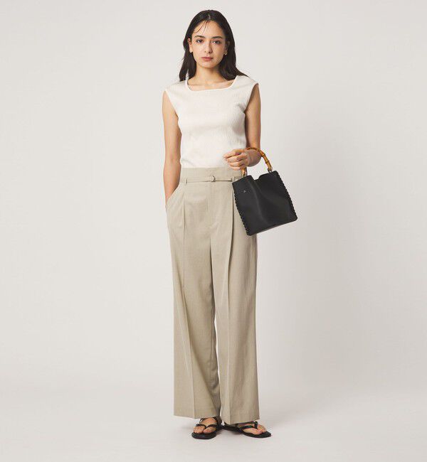 UNITED ARROWS green label relaxing「2WAY バンブーハンドル バッグ」|ショルダー・メッセンジャー|