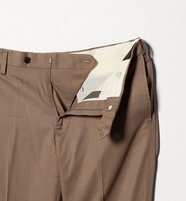 UNITED ARROWS green label relaxing「A+ COOL ロイヤルオックス スタンダード アジャスター NP スラックス -ウォッシャブル・接触冷感・吸水速乾」|スラックス|