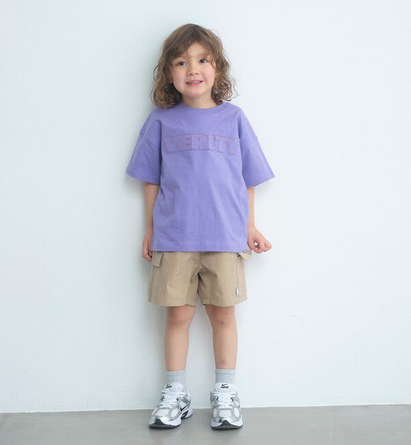 UNITED ARROWS green label relaxing「ロゴ アップリケ Tシャツ / キッズ 100cm-130cm」|Tシャツ・カットソー|