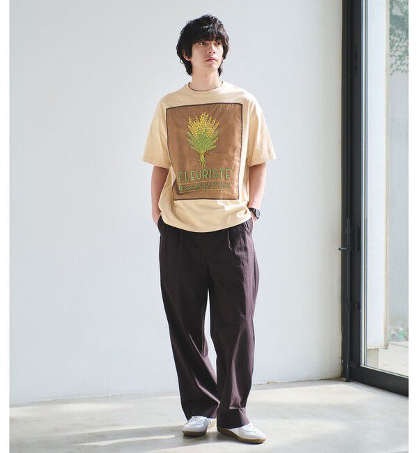 UNITED ARROWS green label relaxing「【別注】＜THE NERDYS&times;BRIGITTE TANAKA&times;GLR＞半袖Tシャツ」|Tシャツ・カットソー|