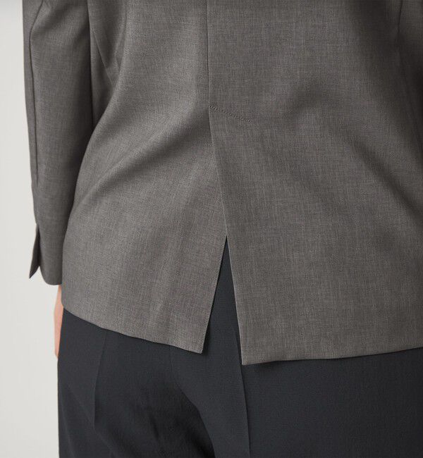 UNITED ARROWS green label relaxing「［size SHORT/TALLあり］トリアセ ノーラペル ジャケット 」|ノーカラージャケット|