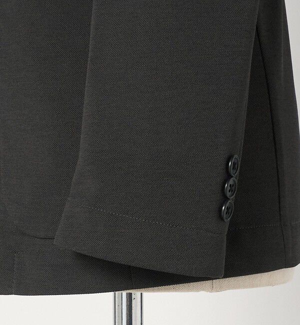 UNITED ARROWS green label relaxing「A+ air オックスジャージ 2B スタンダード セットアップ ジャケット -ウォッシャブル・ストレッチ・通気性-」|テーラードジャケット|