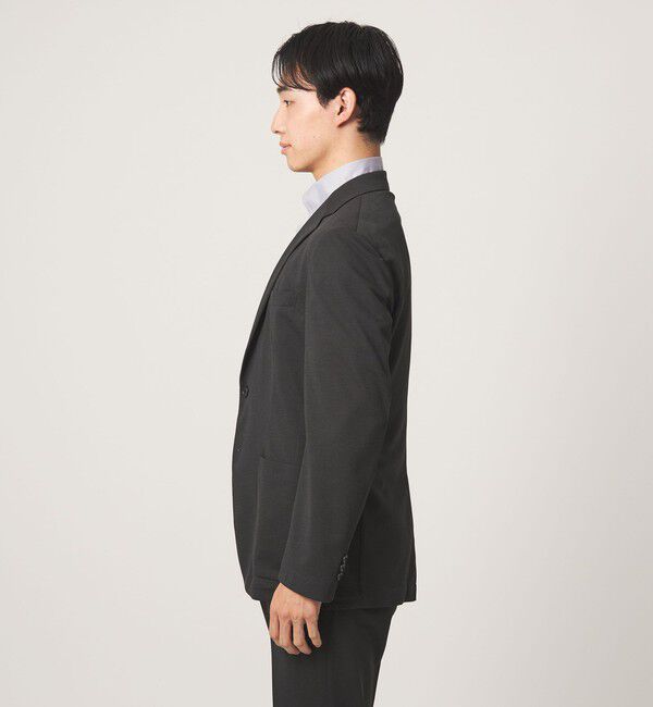 UNITED ARROWS green label relaxing「A+ air オックスジャージ 2B スタンダード セットアップ ジャケット -ウォッシャブル・ストレッチ・通気性-」|テーラードジャケット|