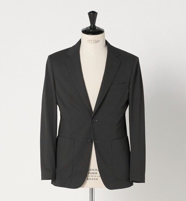 UNITED ARROWS green label relaxing「A+ air オックスジャージ 2B スタンダード セットアップ ジャケット -ウォッシャブル・ストレッチ・通気性-」|テーラードジャケット|