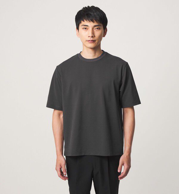UNITED ARROWS green label relaxing「アイスコットン カノコ クルーネック カットソー -接触冷感-」|Tシャツ・カットソー|