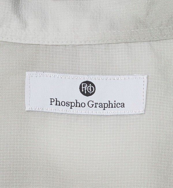 UNITED ARROWS green label relaxing「＜Phospho Graphica＞スプラッシュ パターン レギュラーカラー 半袖シャツ」|シャツ・ブラウス|