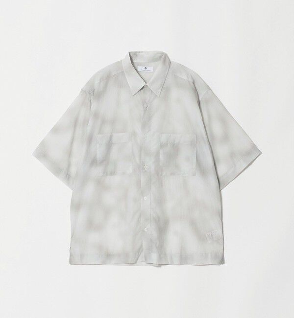 UNITED ARROWS green label relaxing「＜Phospho Graphica＞スプラッシュ パターン レギュラーカラー 半袖シャツ」|シャツ・ブラウス|
