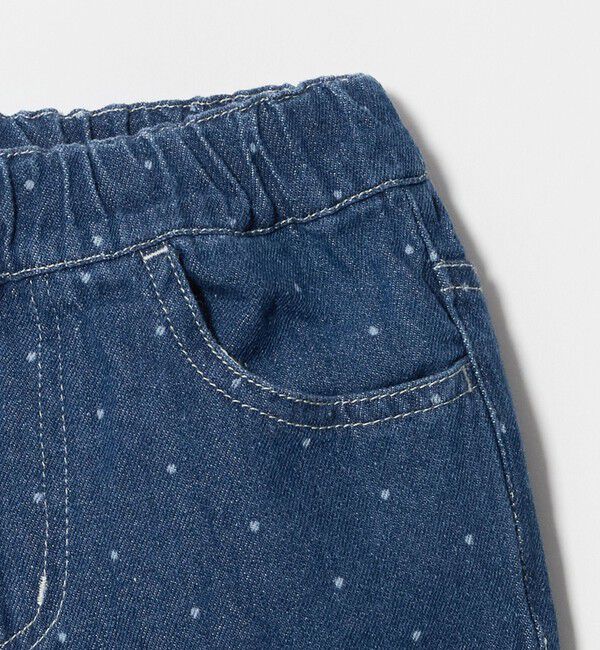 UNITED ARROWS green label relaxing「ドット ガールズ デニム / キッズ 100cm-160cm」|チノ|