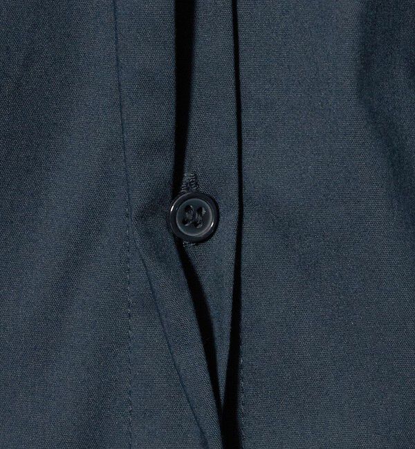 UNITED ARROWS green label relaxing「［size SHORTあり］シャツ襟 フィット＆フレア タック 5分袖 ワンピース」|ワンピース|