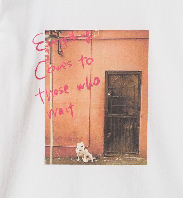 UNITED ARROWS green label relaxing「【別注】＜Various Timeless Arts＞プリント ロングスリーブTシャツ」|Tシャツ・カットソー|