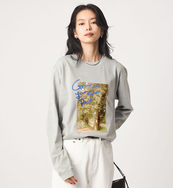 UNITED ARROWS green label relaxing「【別注】＜Various Timeless Arts＞プリント ロングスリーブTシャツ」|Tシャツ・カットソー|
