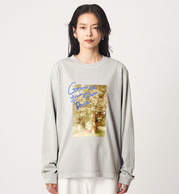 UNITED ARROWS green label relaxing「【別注】＜Various Timeless Arts＞プリント ロングスリーブTシャツ」|Tシャツ・カットソー|