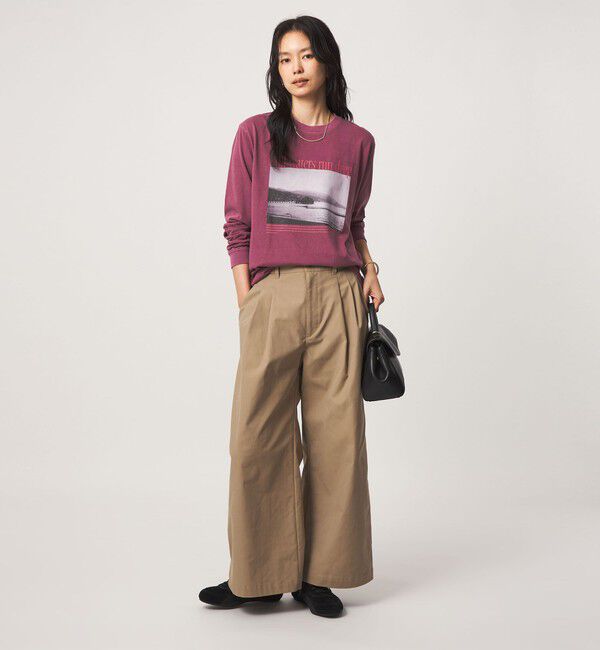 UNITED ARROWS green label relaxing「【別注】＜Various Timeless Arts＞プリント ロングスリーブTシャツ」|Tシャツ・カットソー|