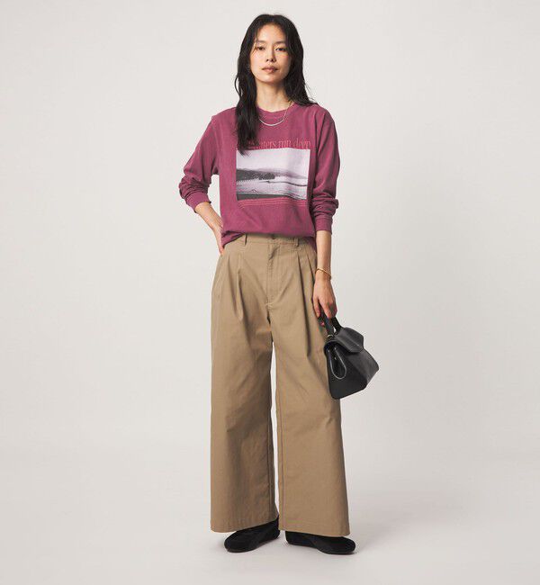 UNITED ARROWS green label relaxing「【別注】＜Various Timeless Arts＞プリント ロングスリーブTシャツ」|Tシャツ・カットソー|