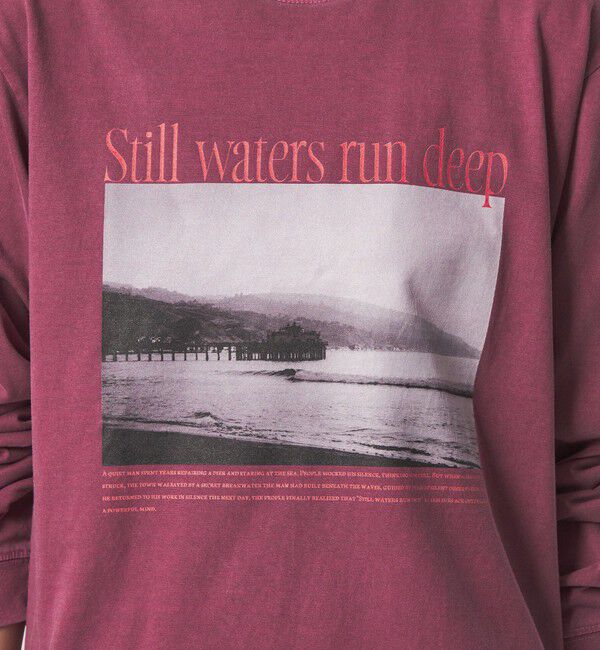 UNITED ARROWS green label relaxing「【別注】＜Various Timeless Arts＞プリント ロングスリーブTシャツ」|Tシャツ・カットソー|