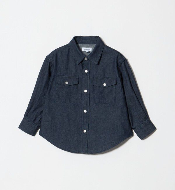 UNITED ARROWS green label relaxing「デニム シャツ / キッズ 100cm-160cm」|シャツ・ブラウス|