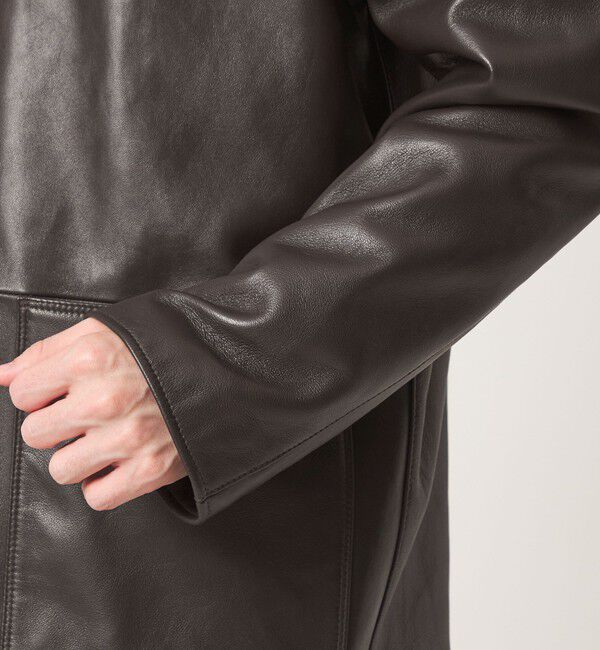 UNITED ARROWS green label relaxing「ラムレザー カバーオール」|その他|