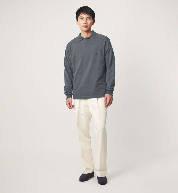 UNITED ARROWS green label relaxing「【別注】＜Brooks Brothers＞GLR カノコ クルーネック カットソー」|Tシャツ・カットソー|