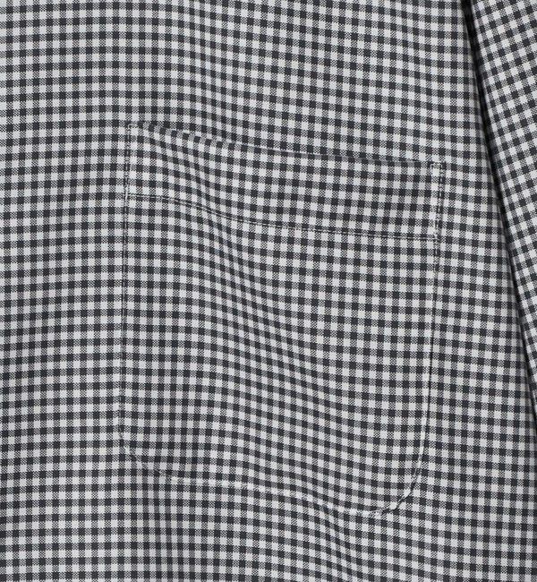 UNITED ARROWS green label relaxing「エブリット コットンオックス ギンガムチェック スナップ ボタンダウン シャツ -イージーアイロン-」|シャツ・ブラウス|