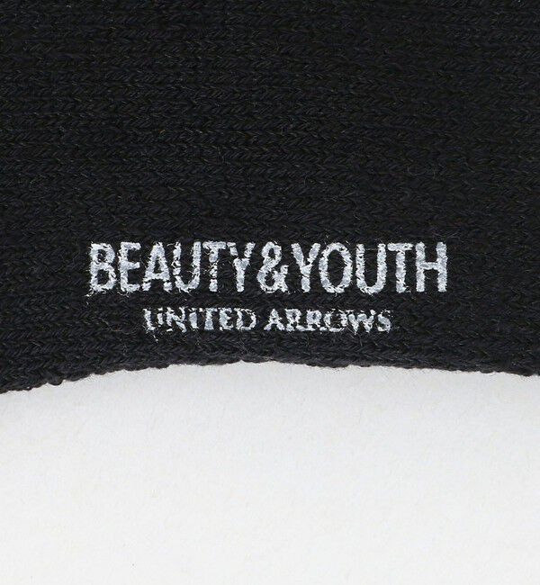BEAUTY&YOUTH UNITED ARROWS「ダブル リブ パイル クウォーター ソックス」|ソックス|